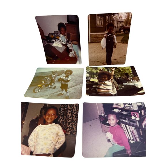 Vintage 1970s African American Children Candid Snapshot Collection Qty 20 Photos - Picture 2 of 6